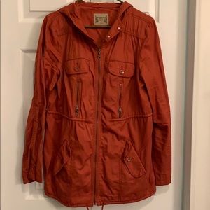 Orange Ruff Hewn Jacket